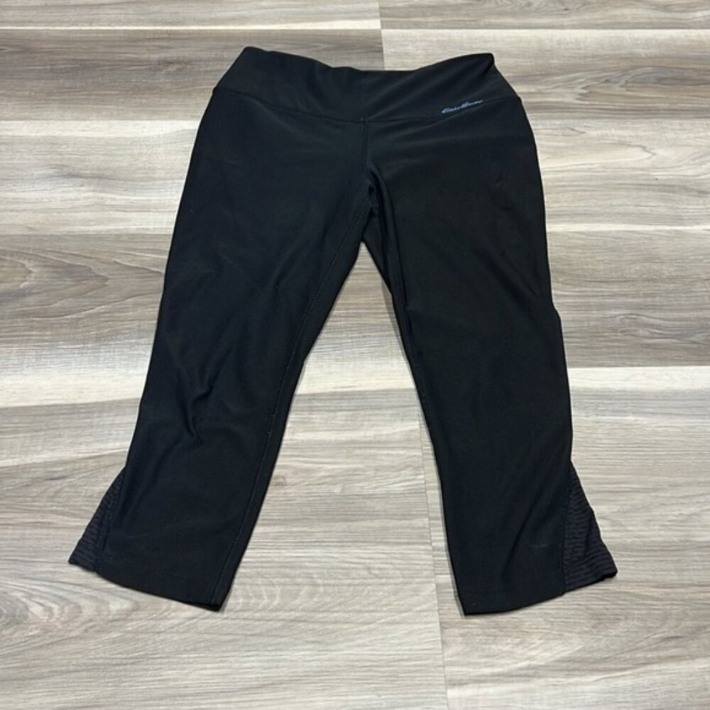 Eddie Bauer black capris size small